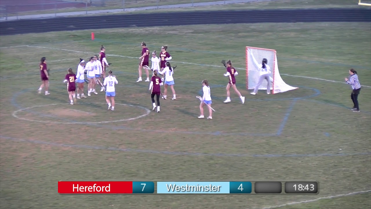 Hereford Vs. Westminster High School Girls Lacrosse