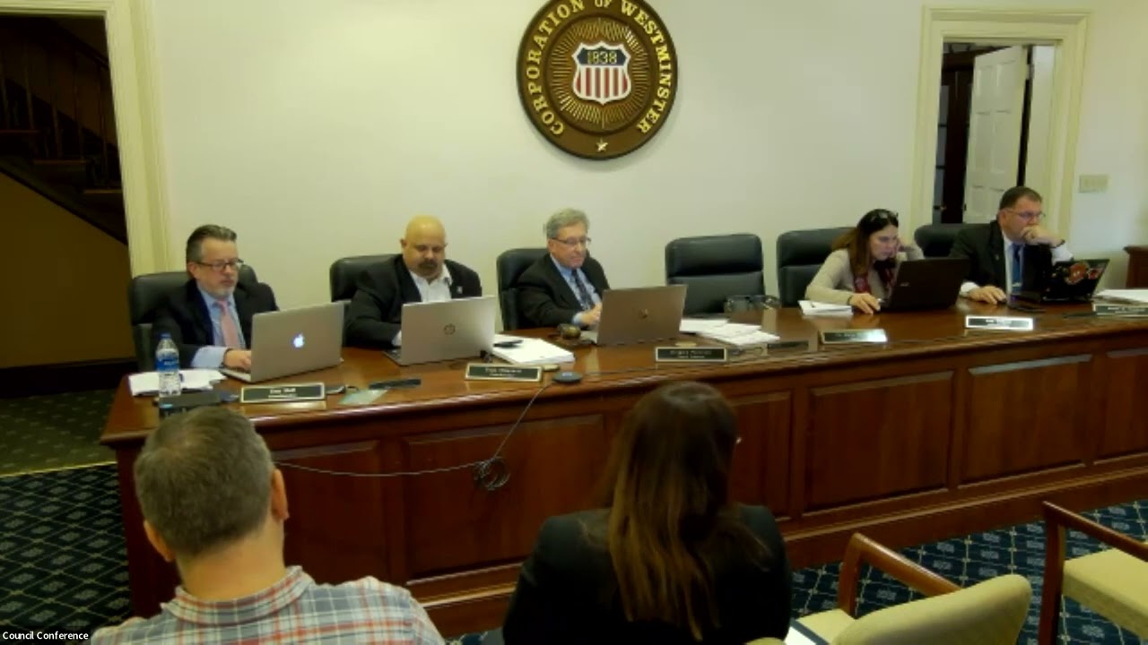 Westminster City Council Meeting 4/11/2022