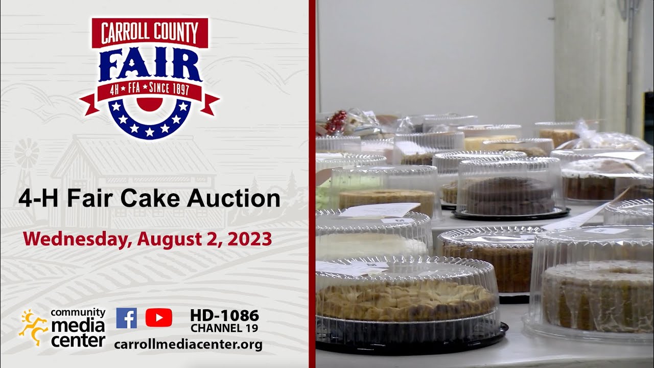 4 H Fair Cake Auction 2023
