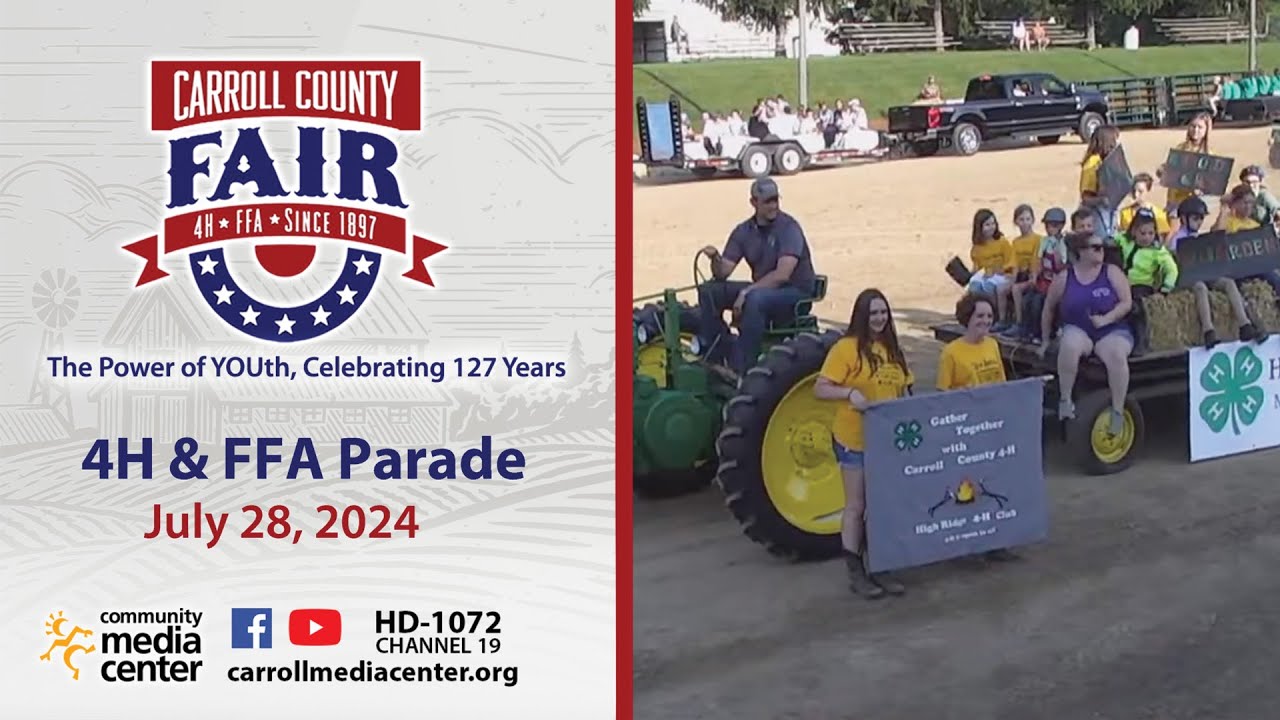 4-H & FFA Fair Parade 7-28-2024