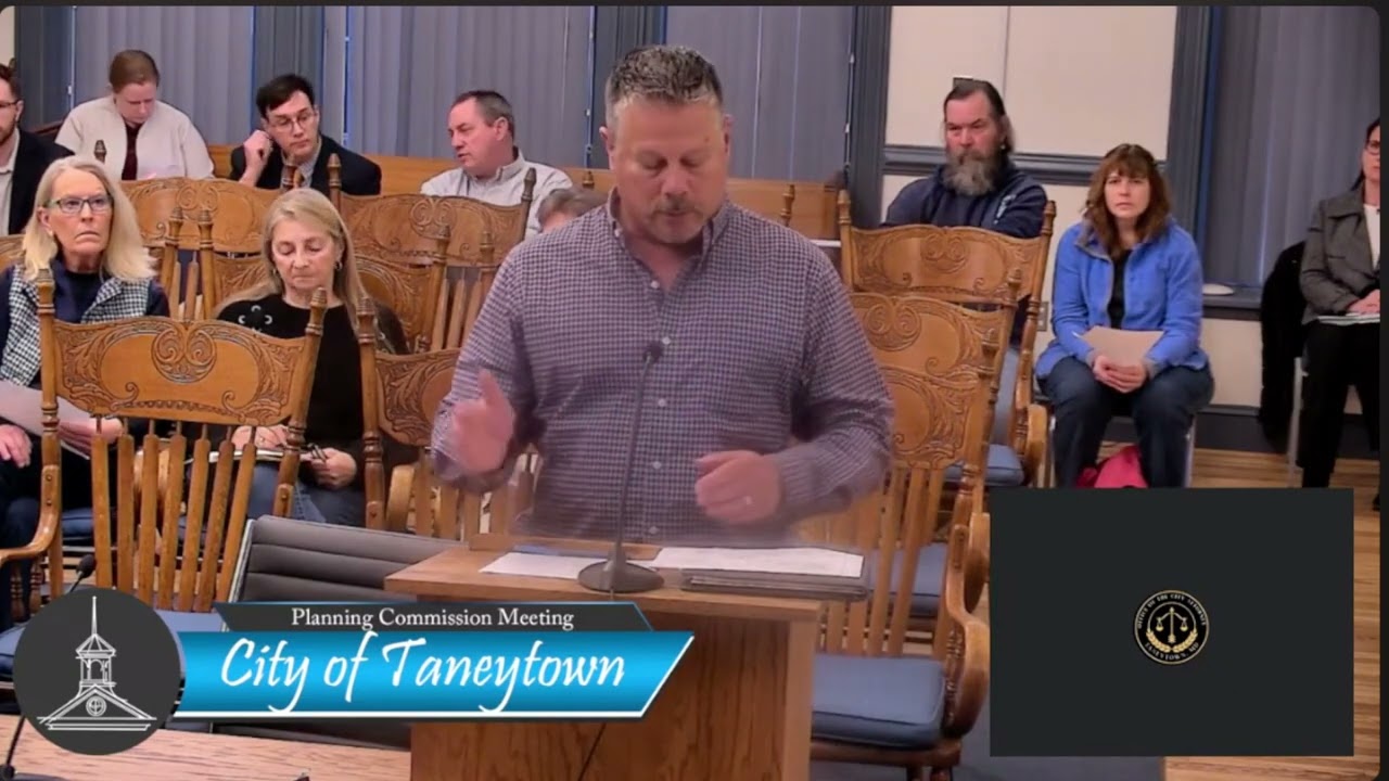 Taneytown Planning Commission Meeting 3/25/2024