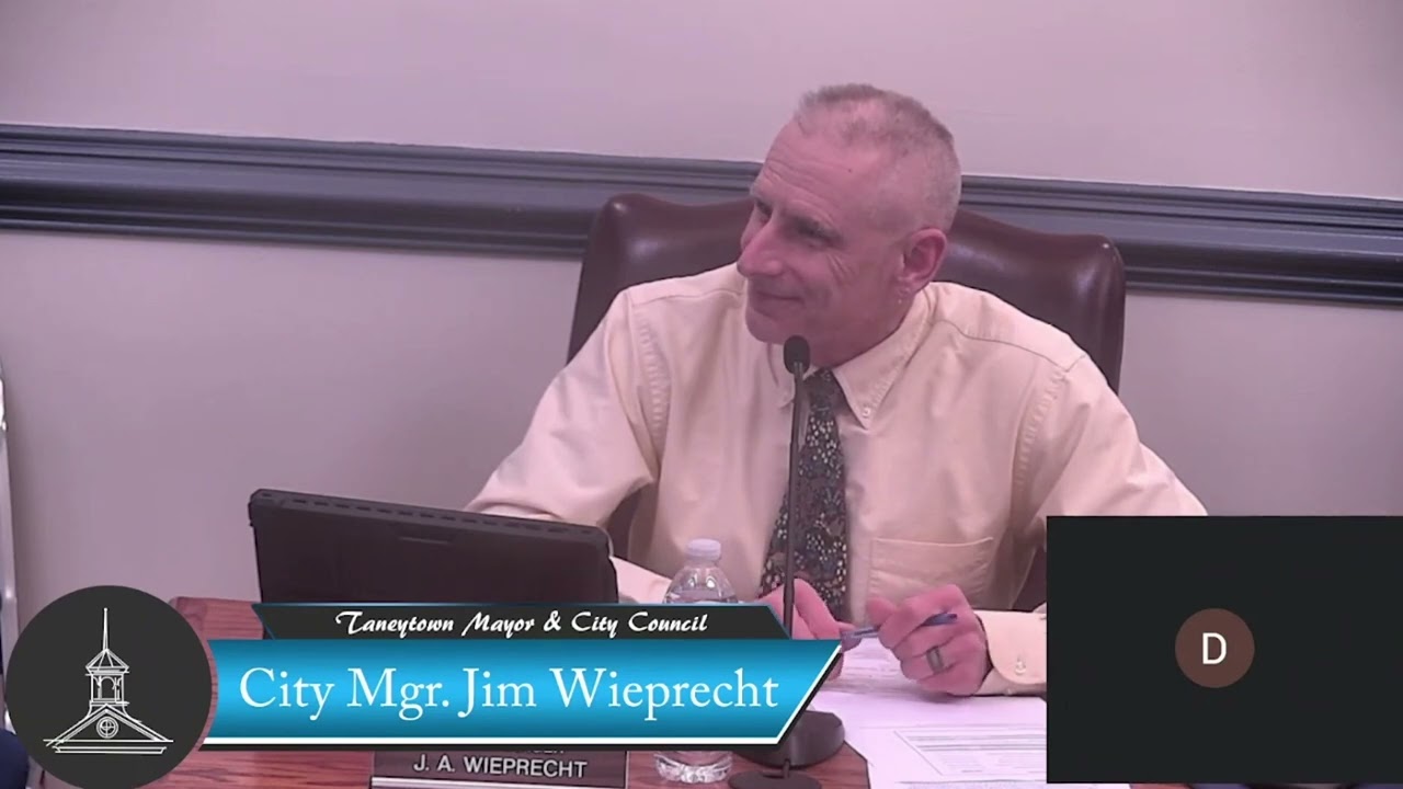 Taneytown City Council Meeting 01-09-2023