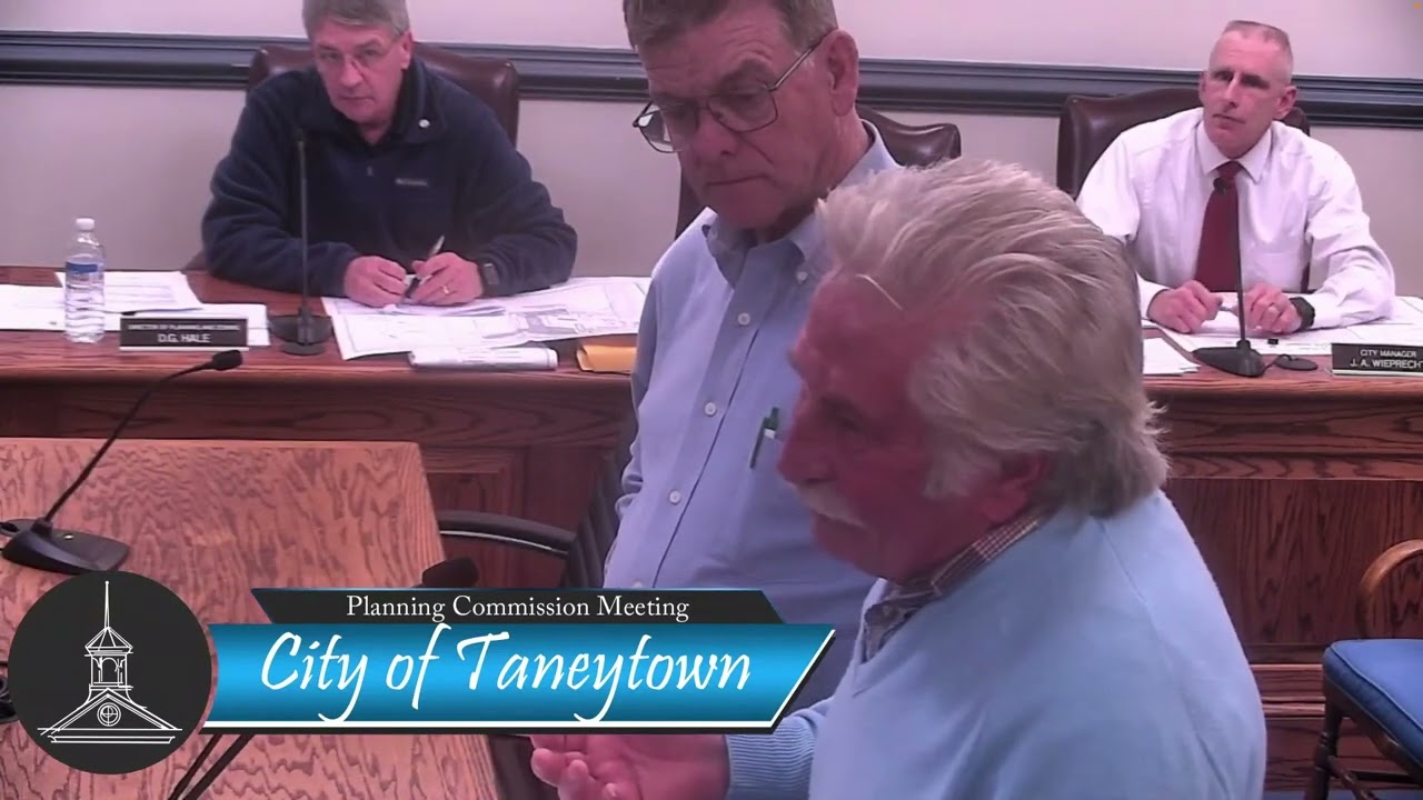 Taneytown Planning Commission Meeting 01/30/2023