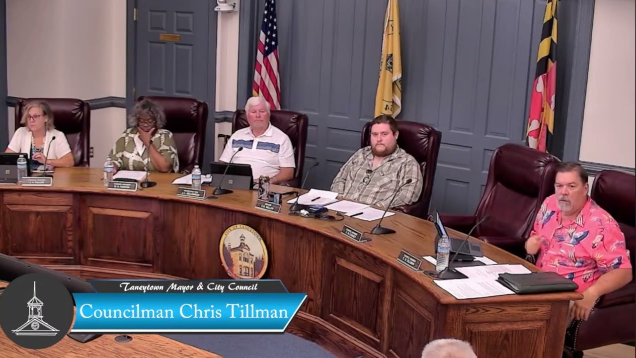 Taneytown Mayor & Common Council Workshop 9/6/2023