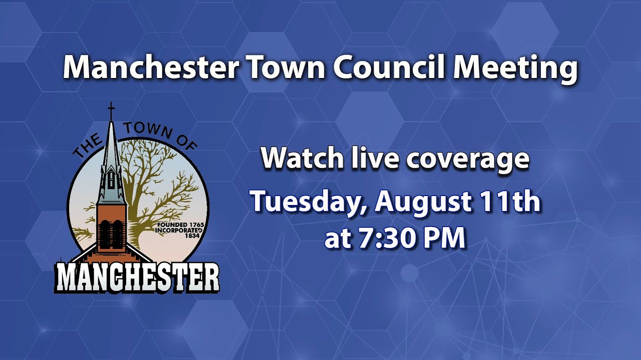 Manchester Town Council Meeting 8-11-20