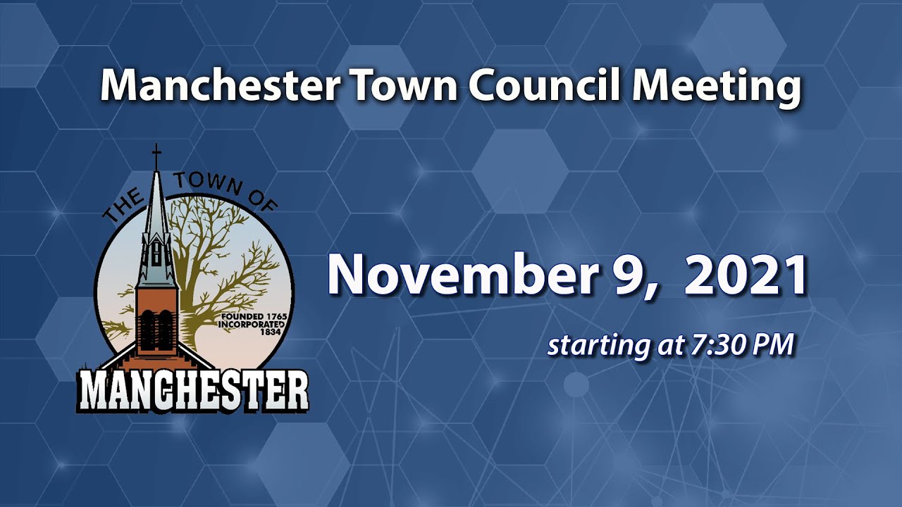 Manchester Town Council Meeting 11-09-2021
