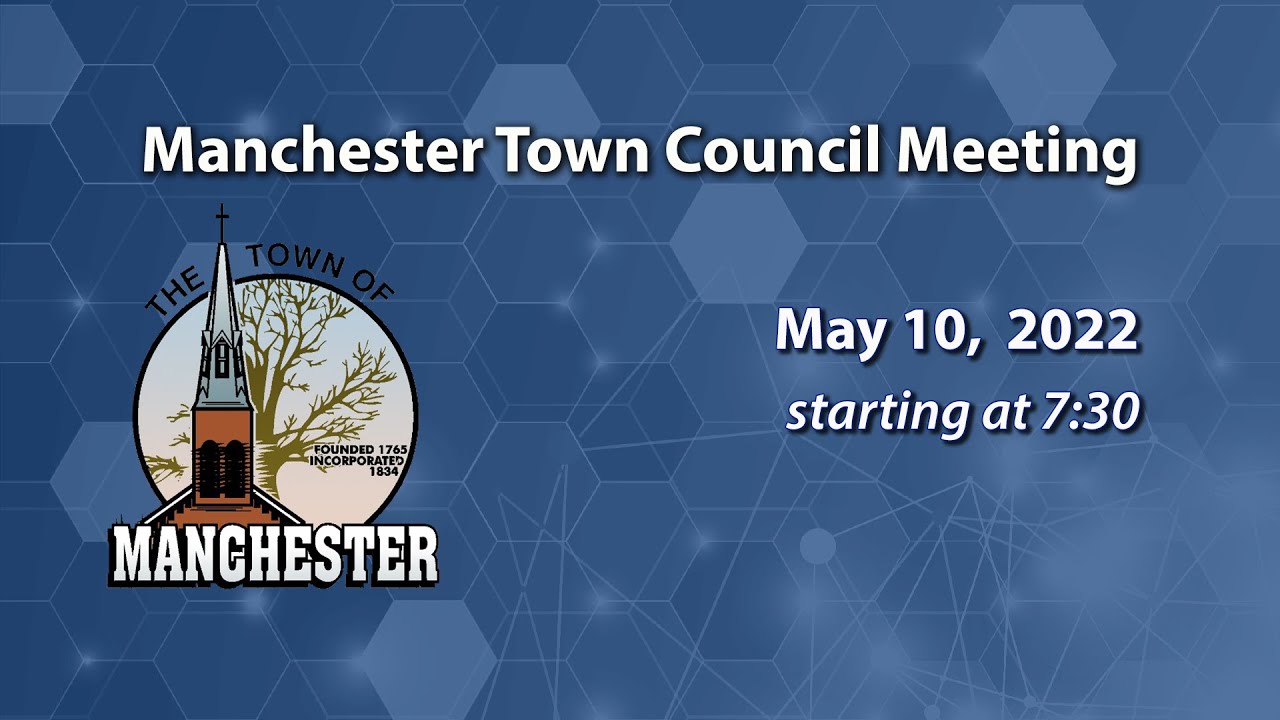 Manchester Town Council Meeting 5-10-2022