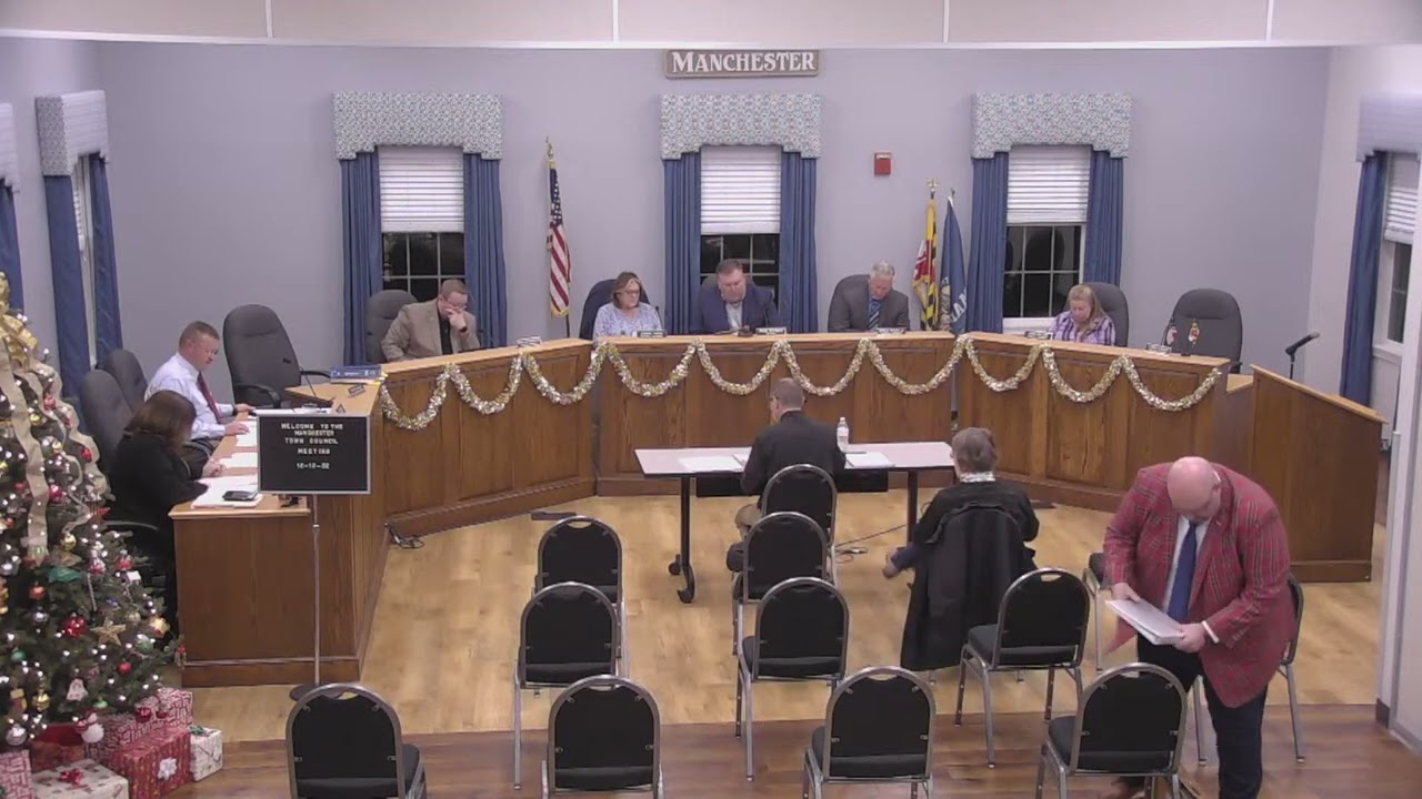 Manchester Town Council Meeting 12-13-2022