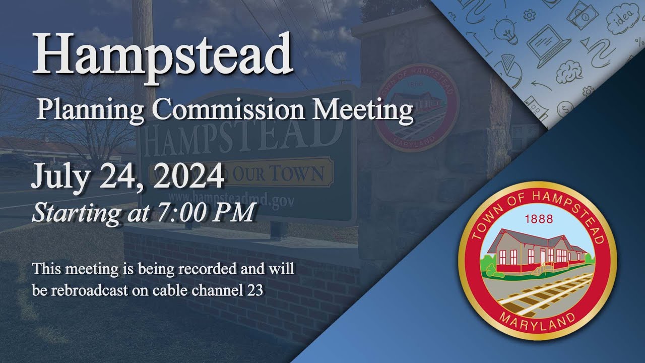 Hampstead Planning And Zoning Commission Meeting 7-24-2024