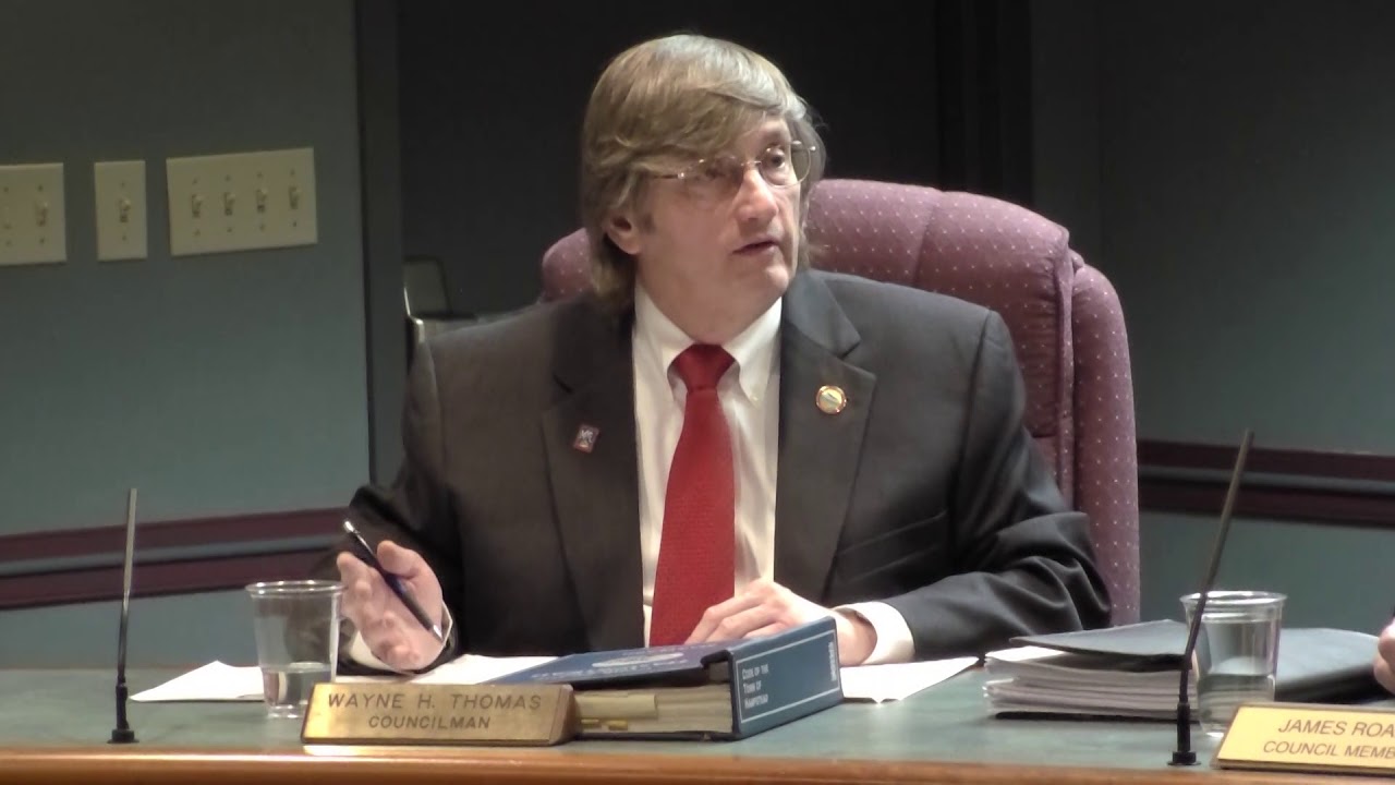 Hampstead Town Council Meeting 9-12-17