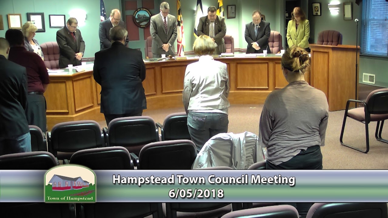 Hampstead TownCouncil Meeting 6-5-2018