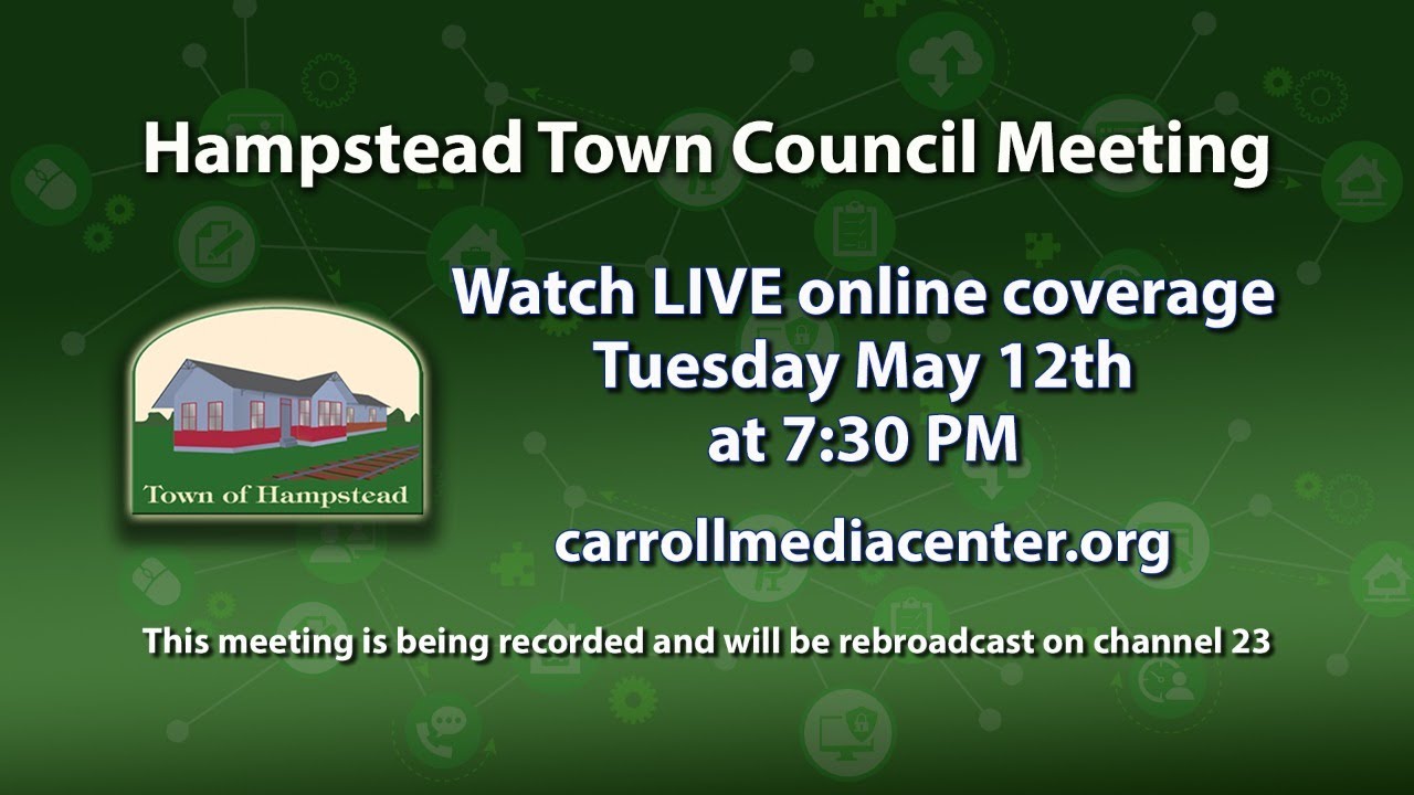 Hampstead Town Council Meeting 05-12-2020