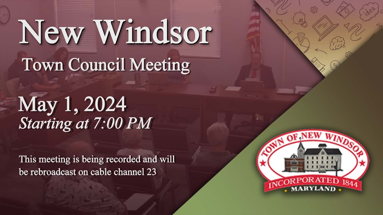 New Windsor Town Council Meeting 5-1-2024