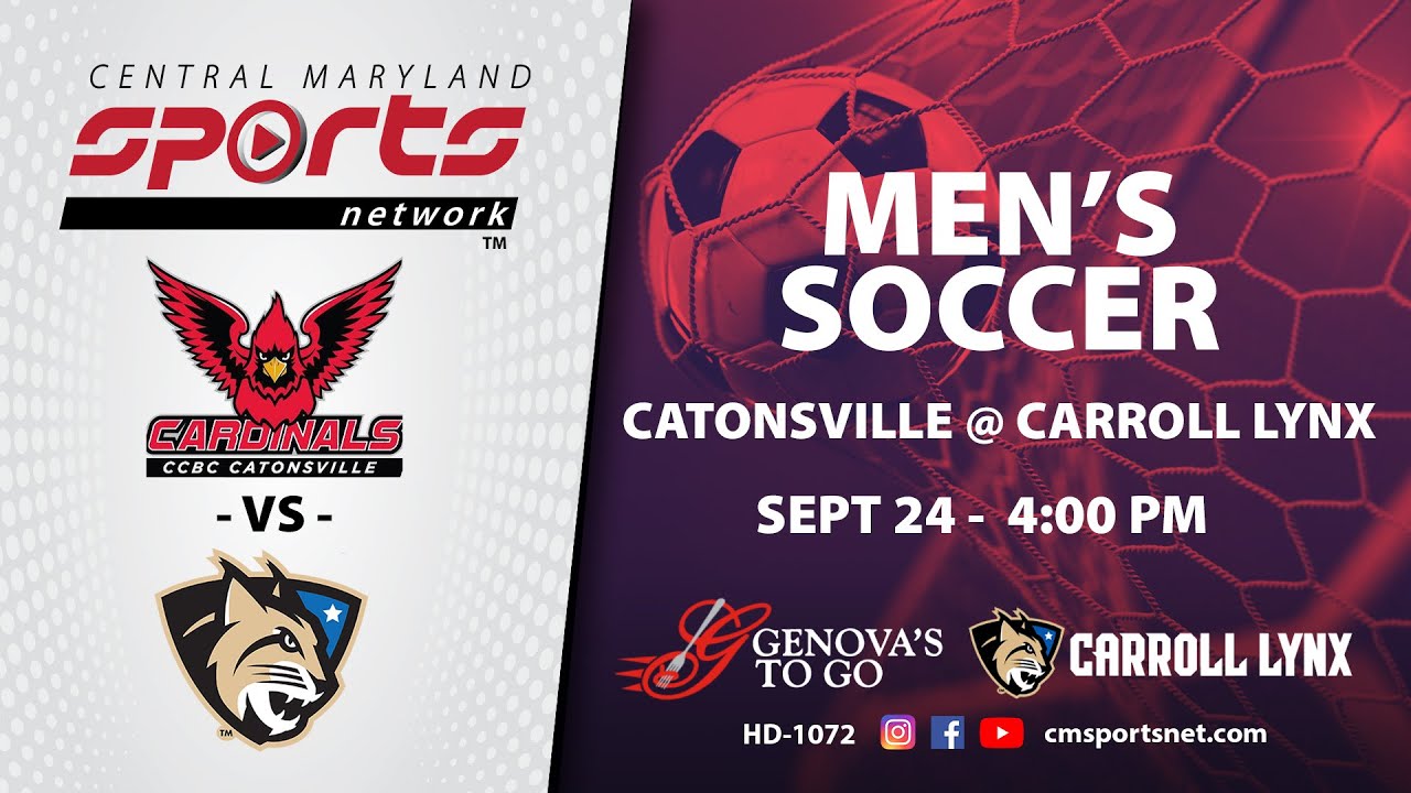 CCBC Catonsville At Carroll Lynx Men's Soccer 9/24/24