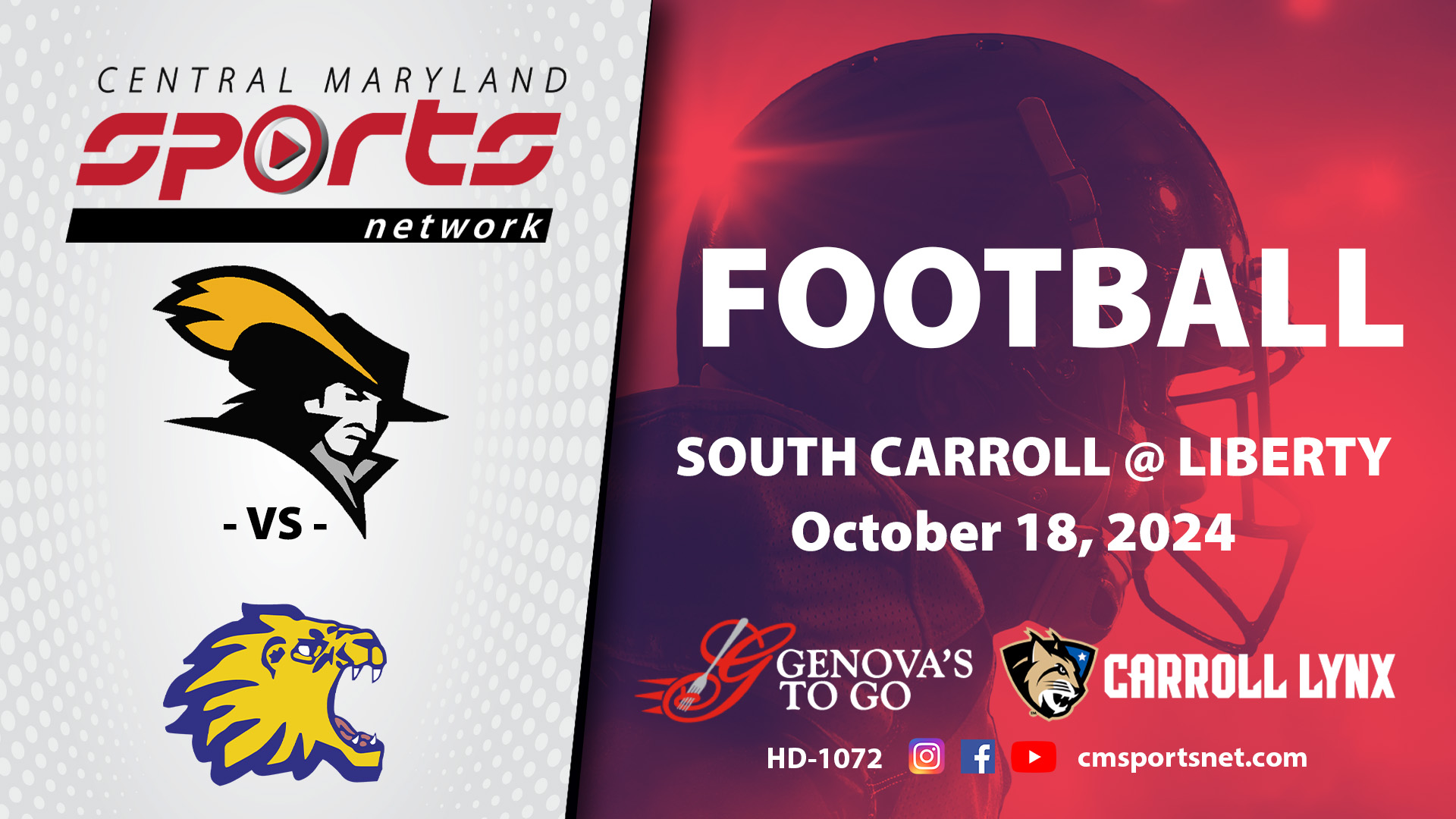 South Carroll At Liberty Football 10-18-2024