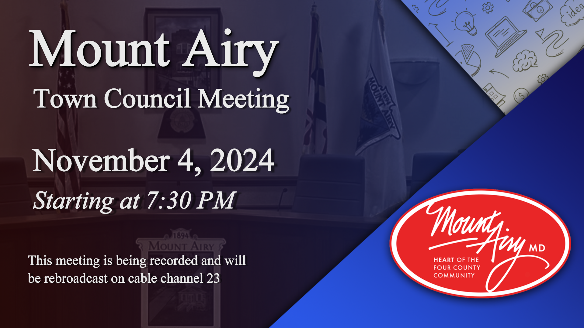 Mount Airy Town Council Meeting 11-4-2024