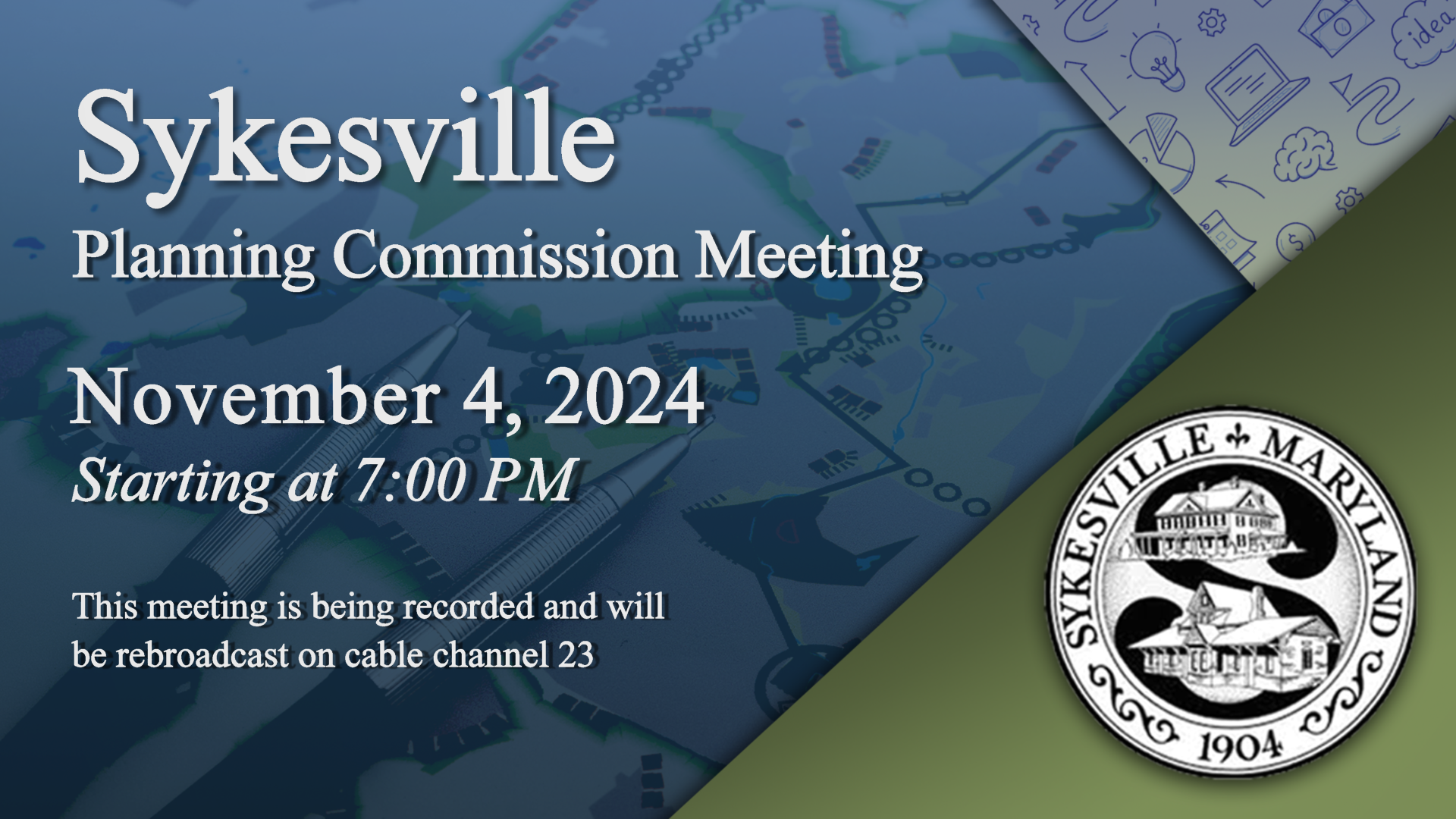 Sykesville Planning Commission 11-4-2024