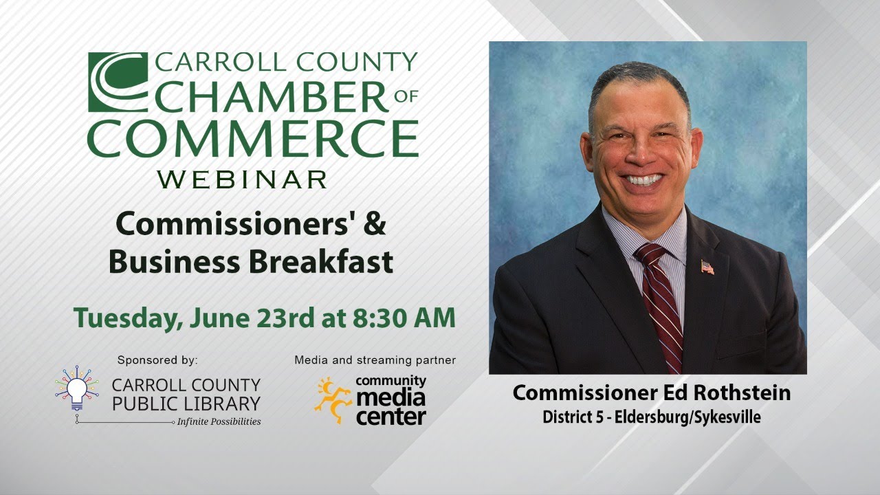 Commissioners' & Business Breakfast With Ed Rothstein