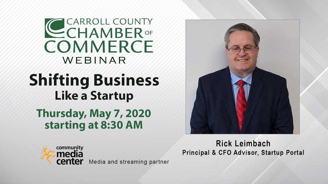 Chamber Webinar - Shifting Business Like A Startup.
