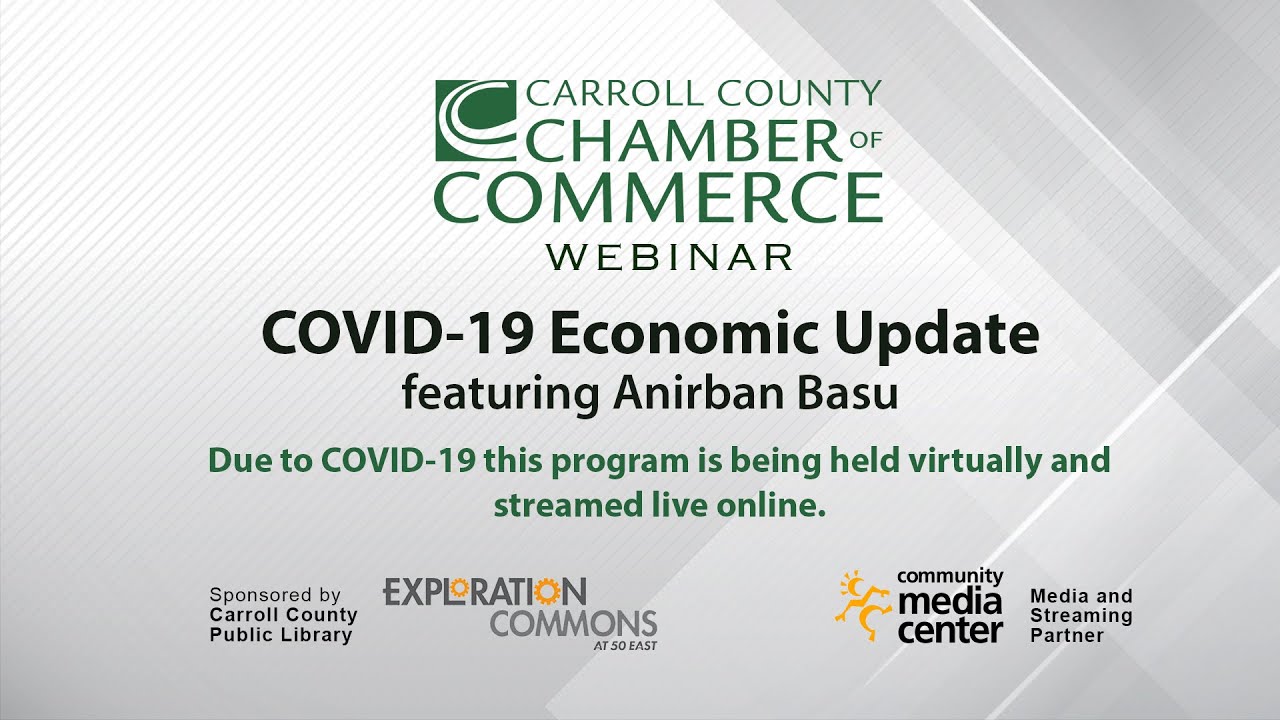 Chamber Webinar -Economic Update With Anirban Basu