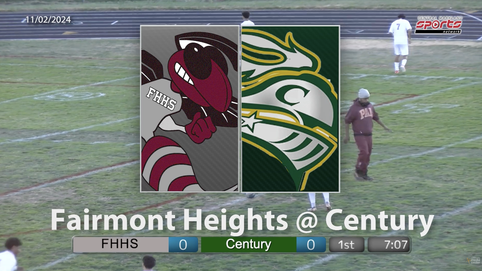 Fairmont Heights At Century Boys Soccer State Quarterfinal Highlights 11-2-2024