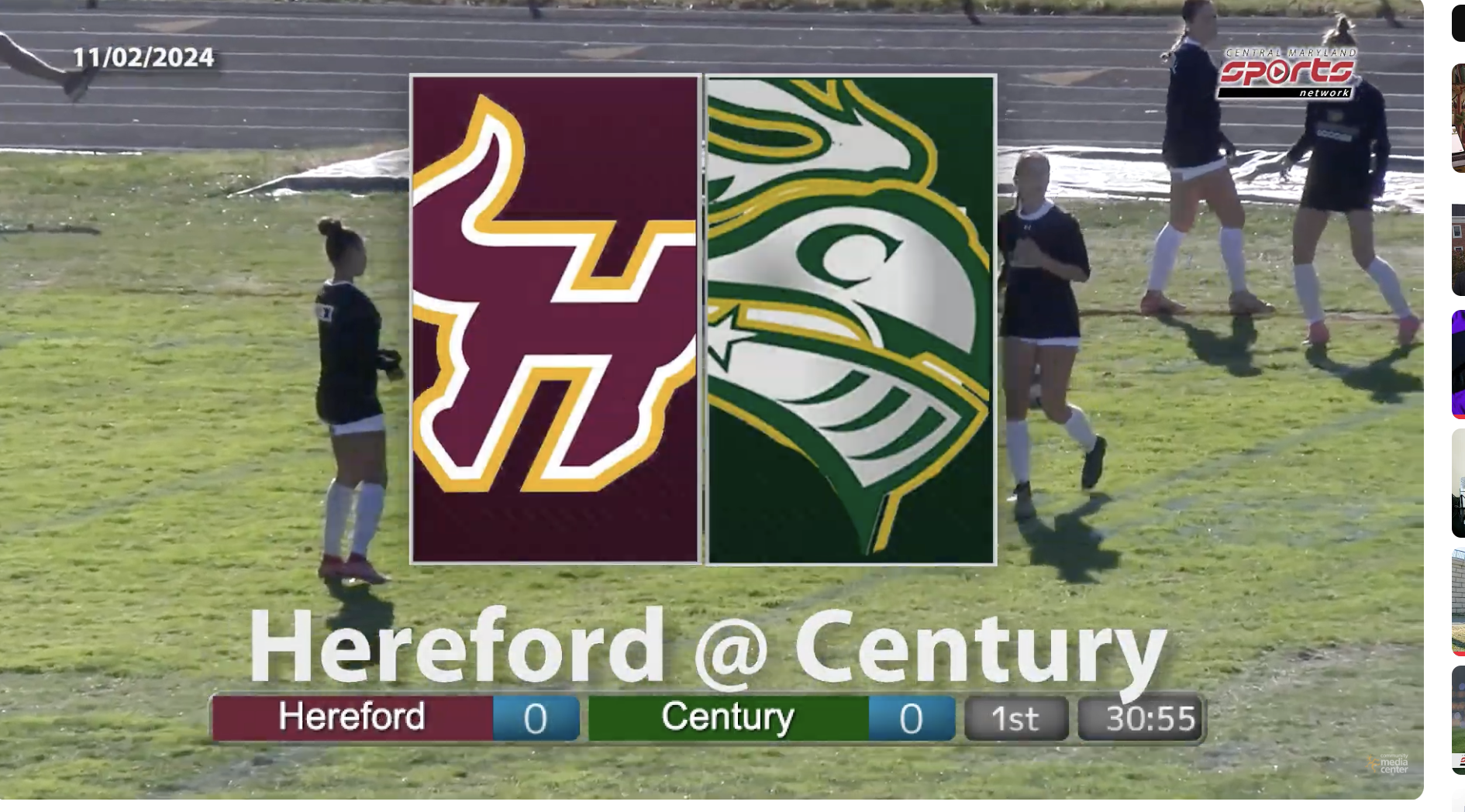 Hereford At Century Girls Soccer State Quarterfinal Highlights 11-2-2024