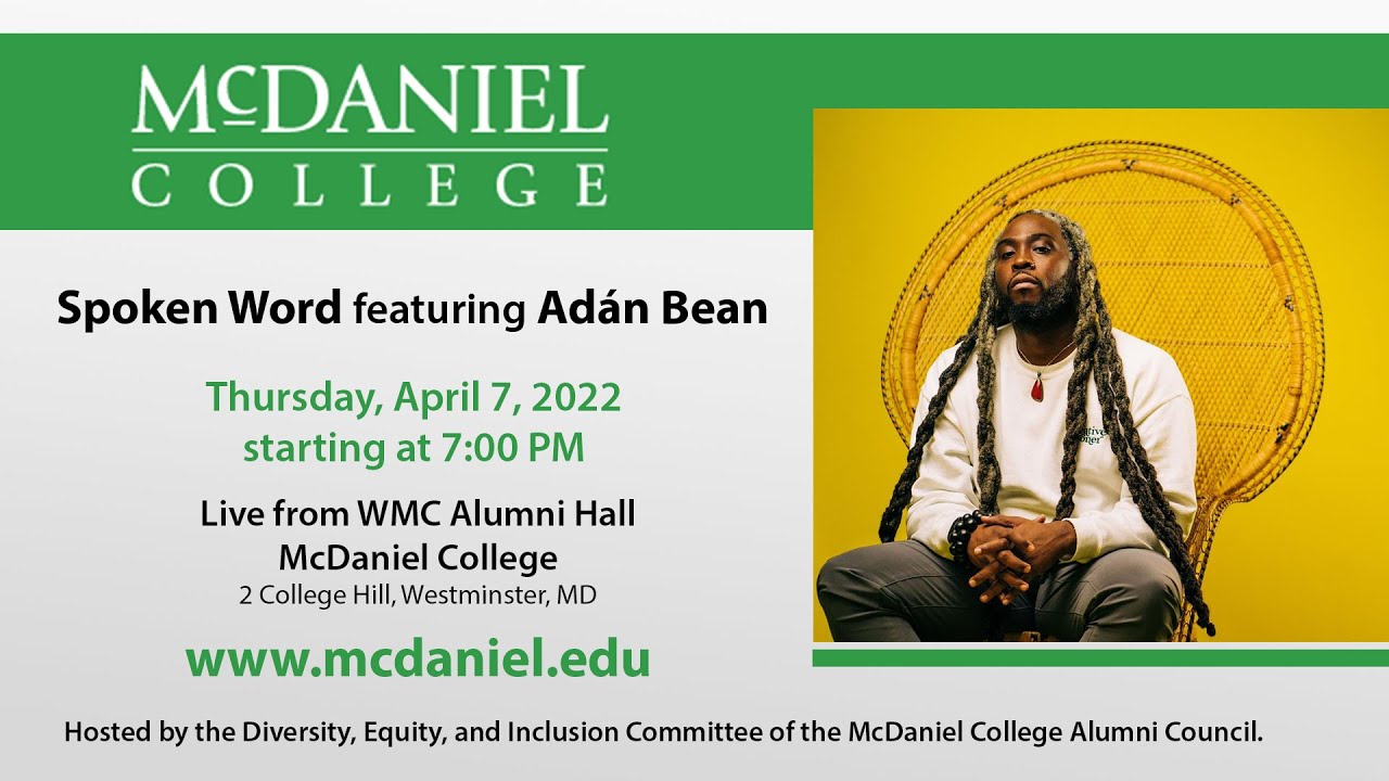Spoken Word Featuring Adan Bean