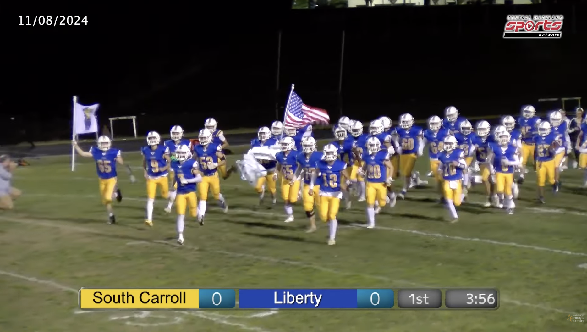 South Carroll At Liberty Football Highlights 11-8-2024
