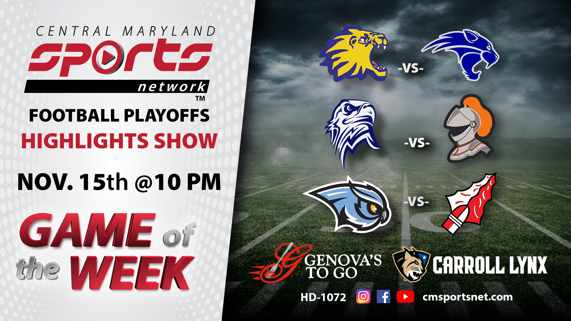 Football Playoffs Highlights Show 11-15-2024