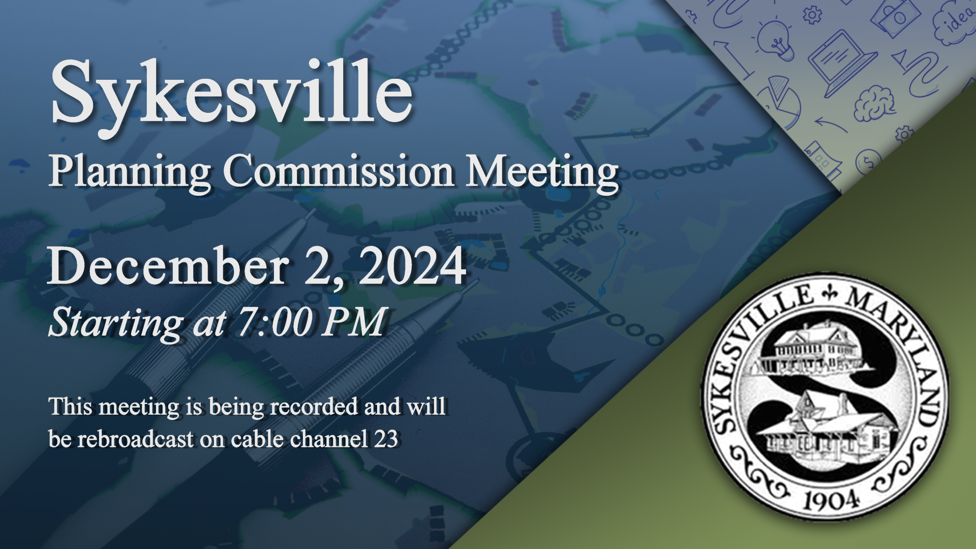 Sykesville Planning Commission 12-2-2024