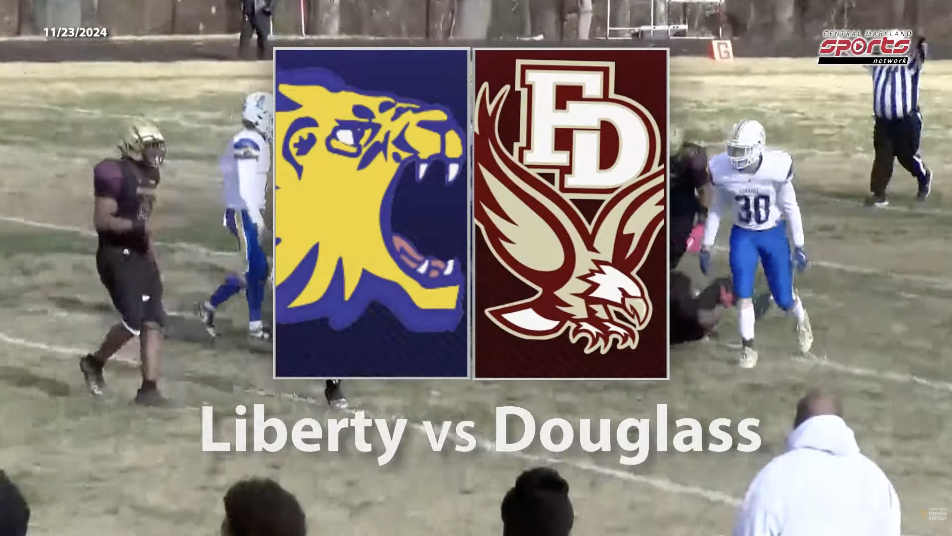 Liberty At Douglass Football 2A-1A State Quarterfinal Highlights 11-23-2024