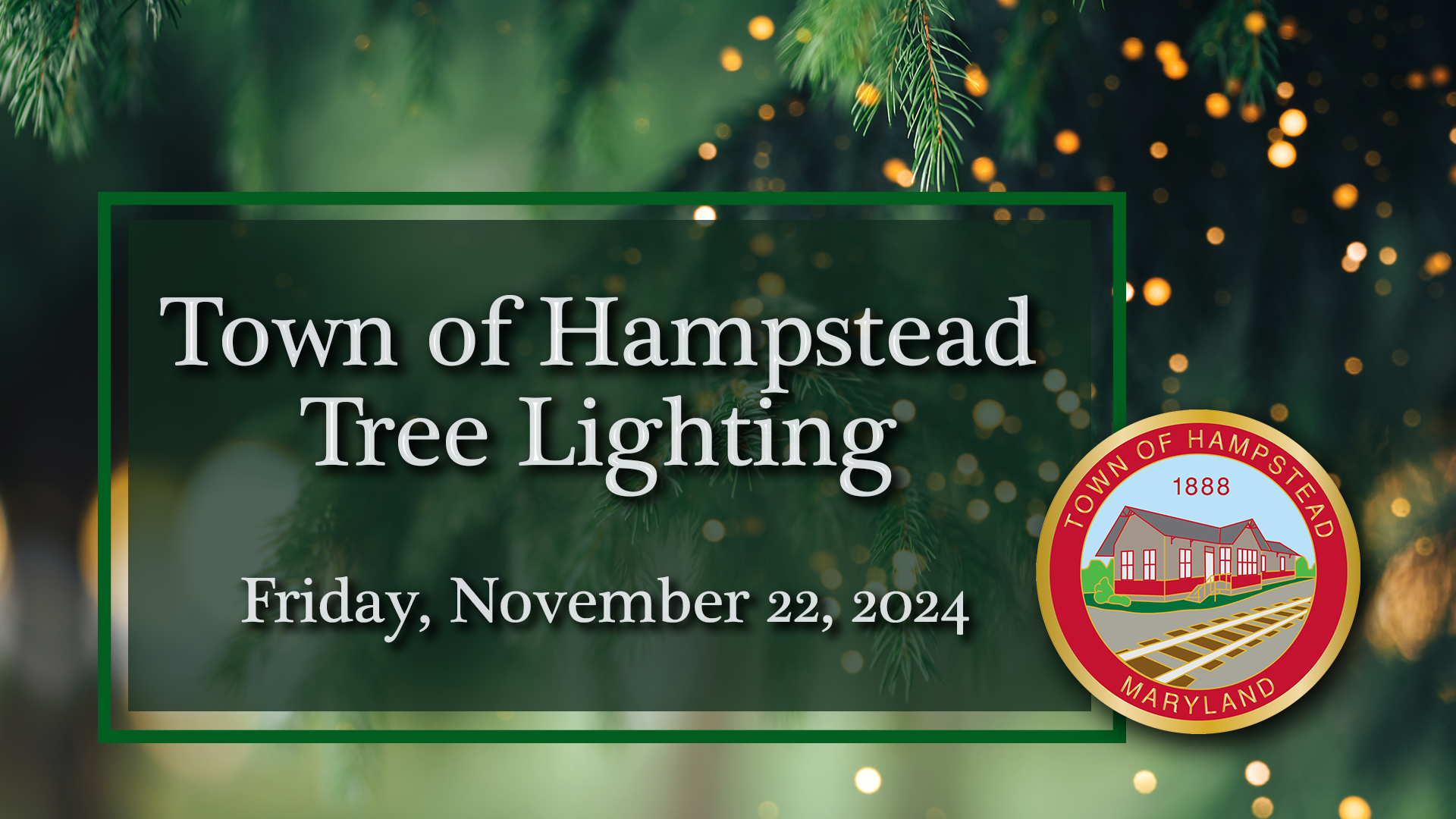 Hampstead Christmas Tree Lighting 2024