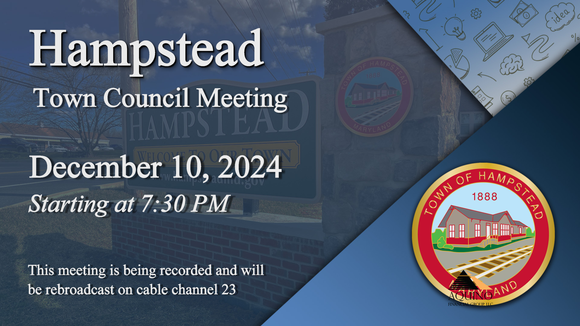 Hampstead Town Council Meeting 12-10-2024