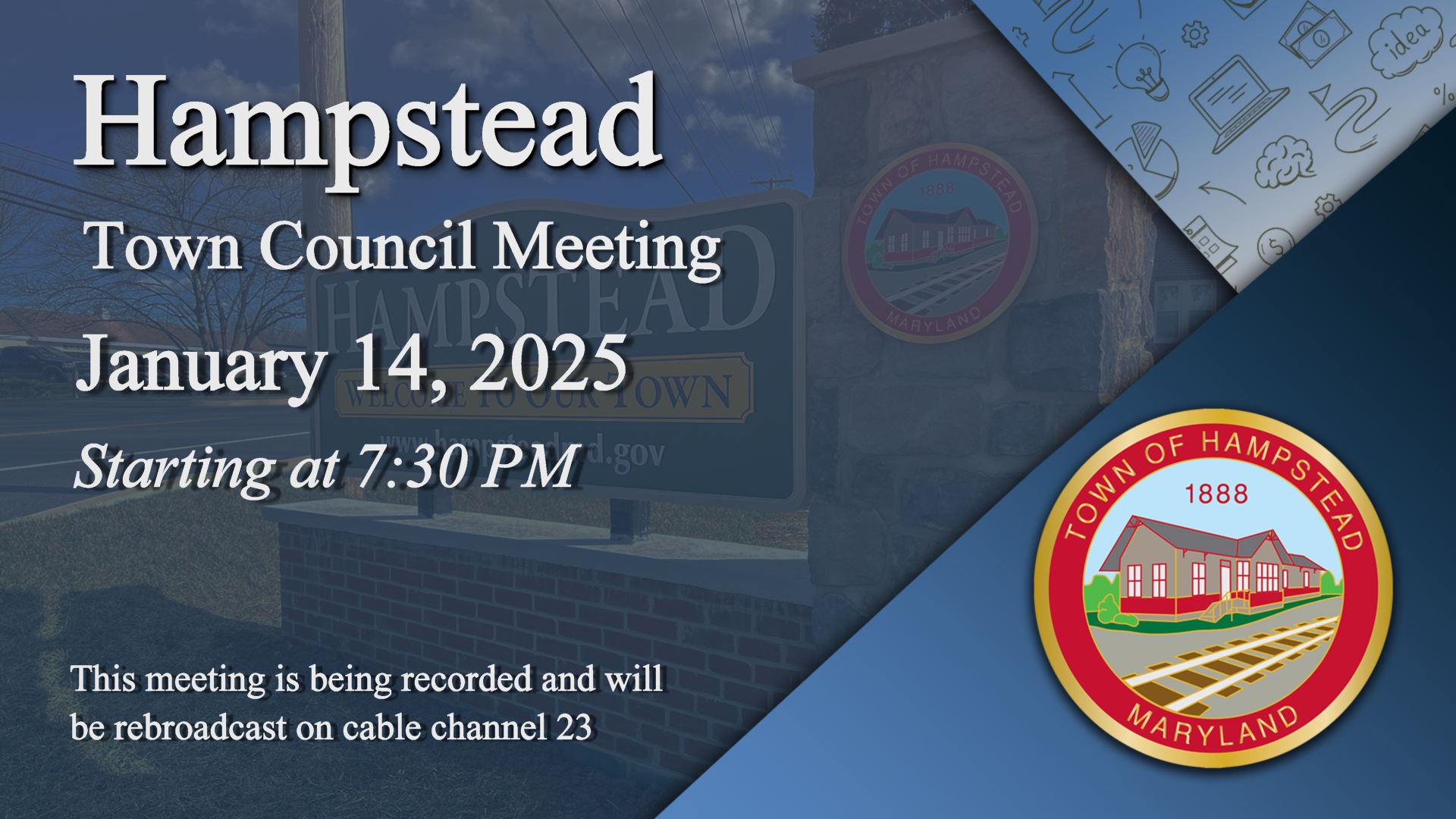 Hampstead Town Council Meeting 1-14-2025