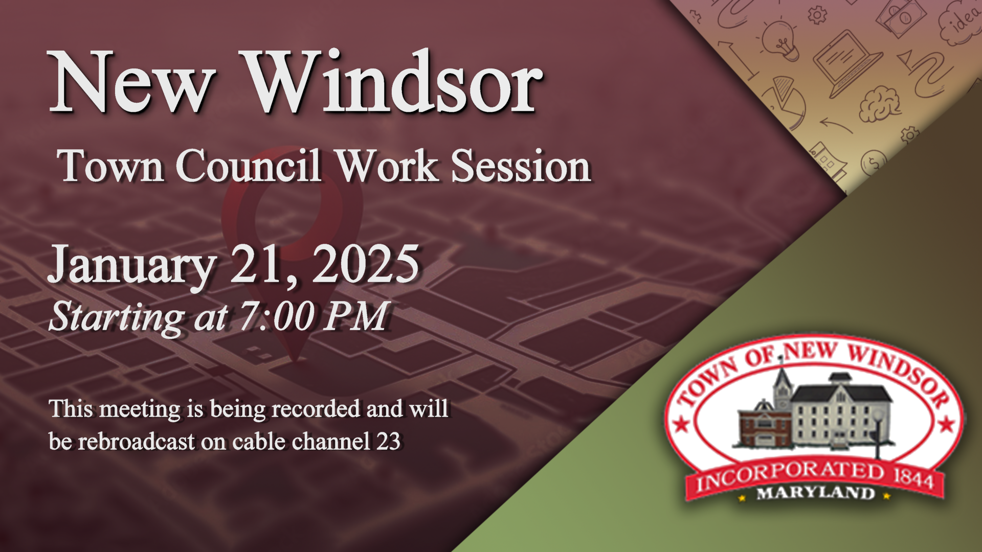New Windsor Work Session 1-21-2025