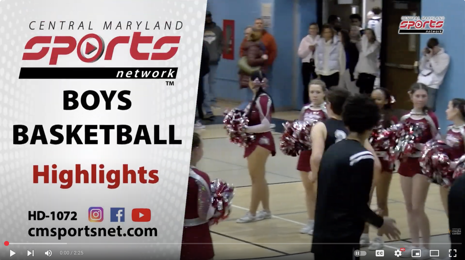 Winters Mill At Westminster Boys Basketball Highlights 1-17-2025
