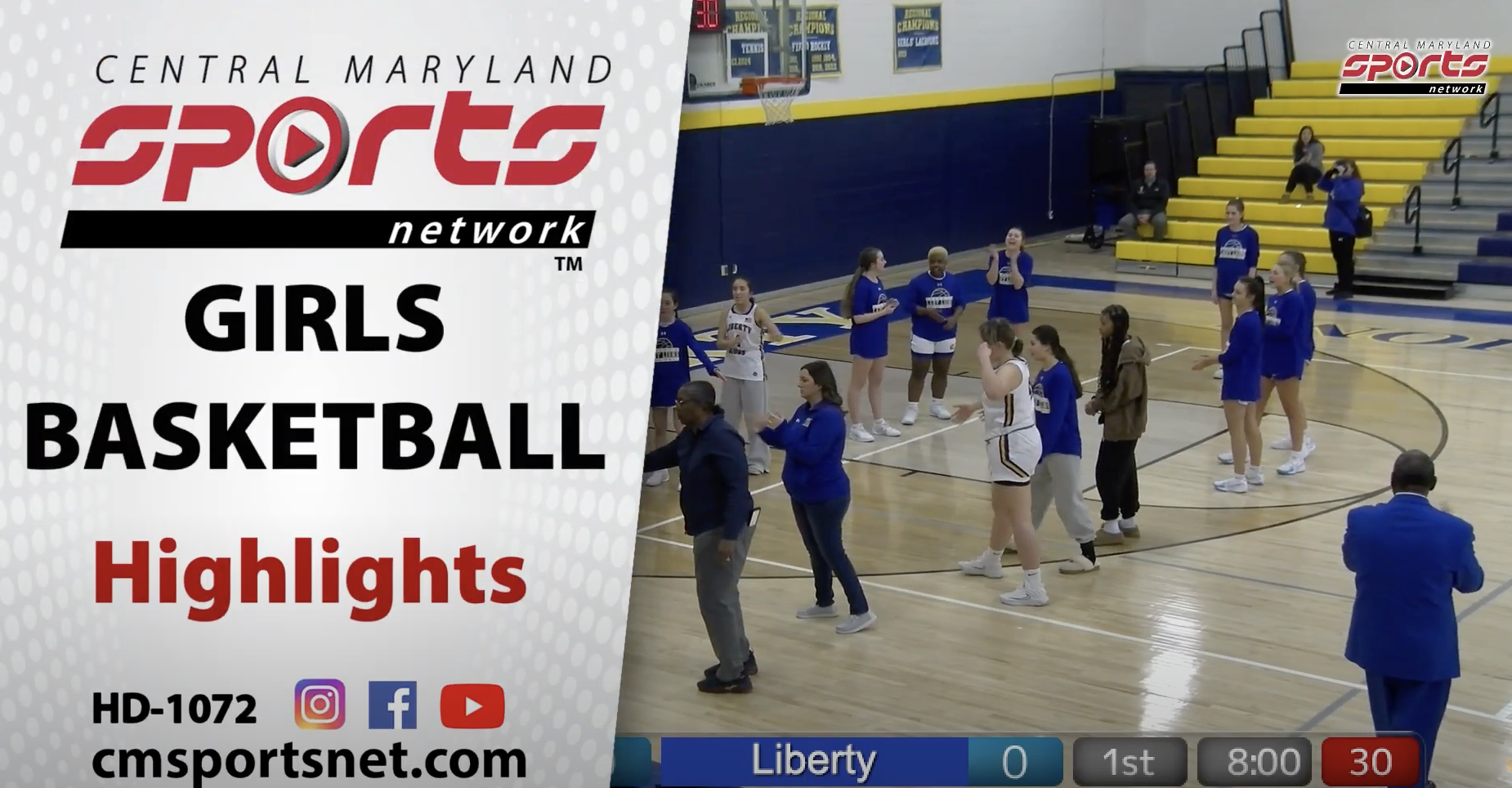 Westminster Vs Liberty Girls Basketball Highlights 1-21-2025