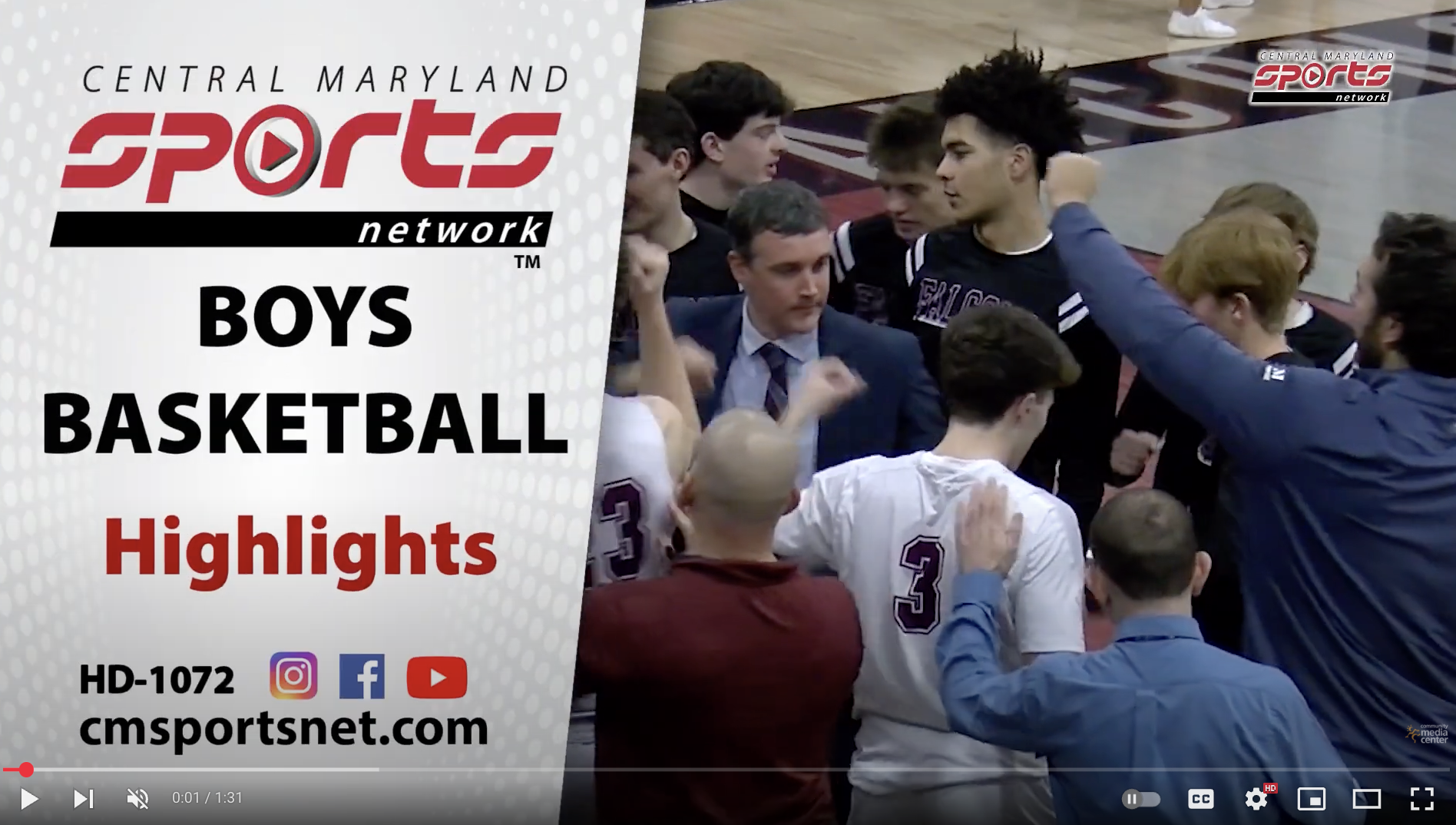 Century At Winters Mill Boys Basketball Highlights 1/28/25