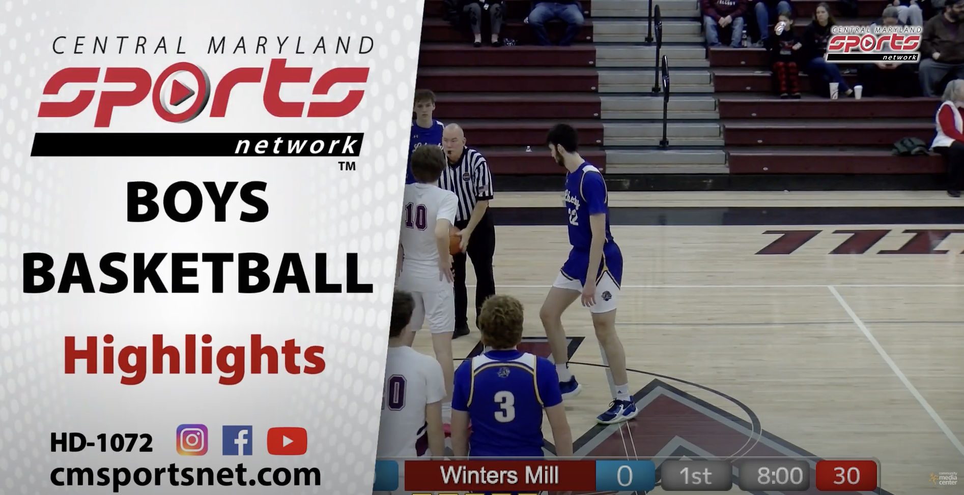 Liberty Vs Winters Mill Boys Basketball Highlights 1/31/25