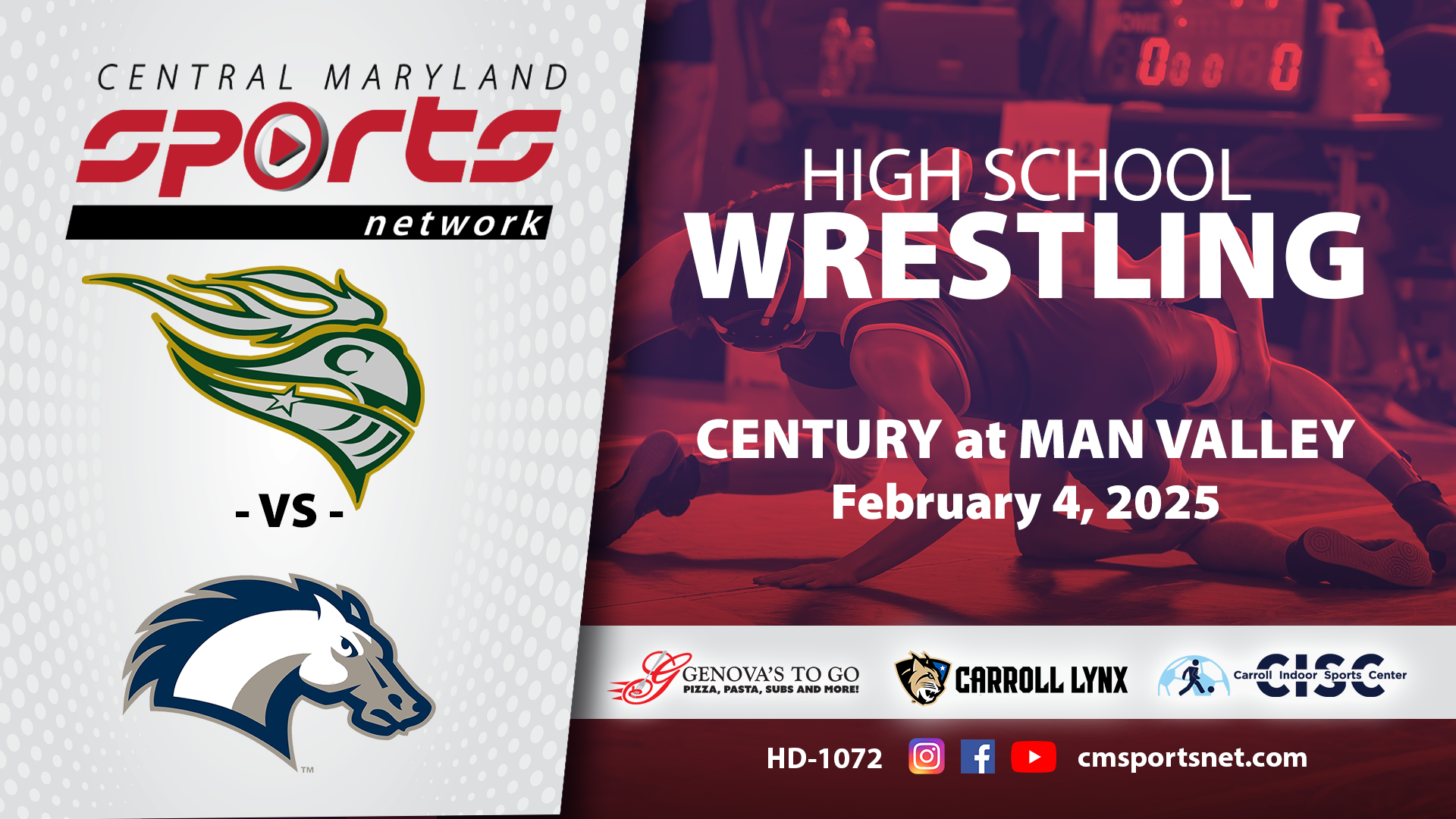 Century At Manchester Valley Wrestling Duel 2-4-2025