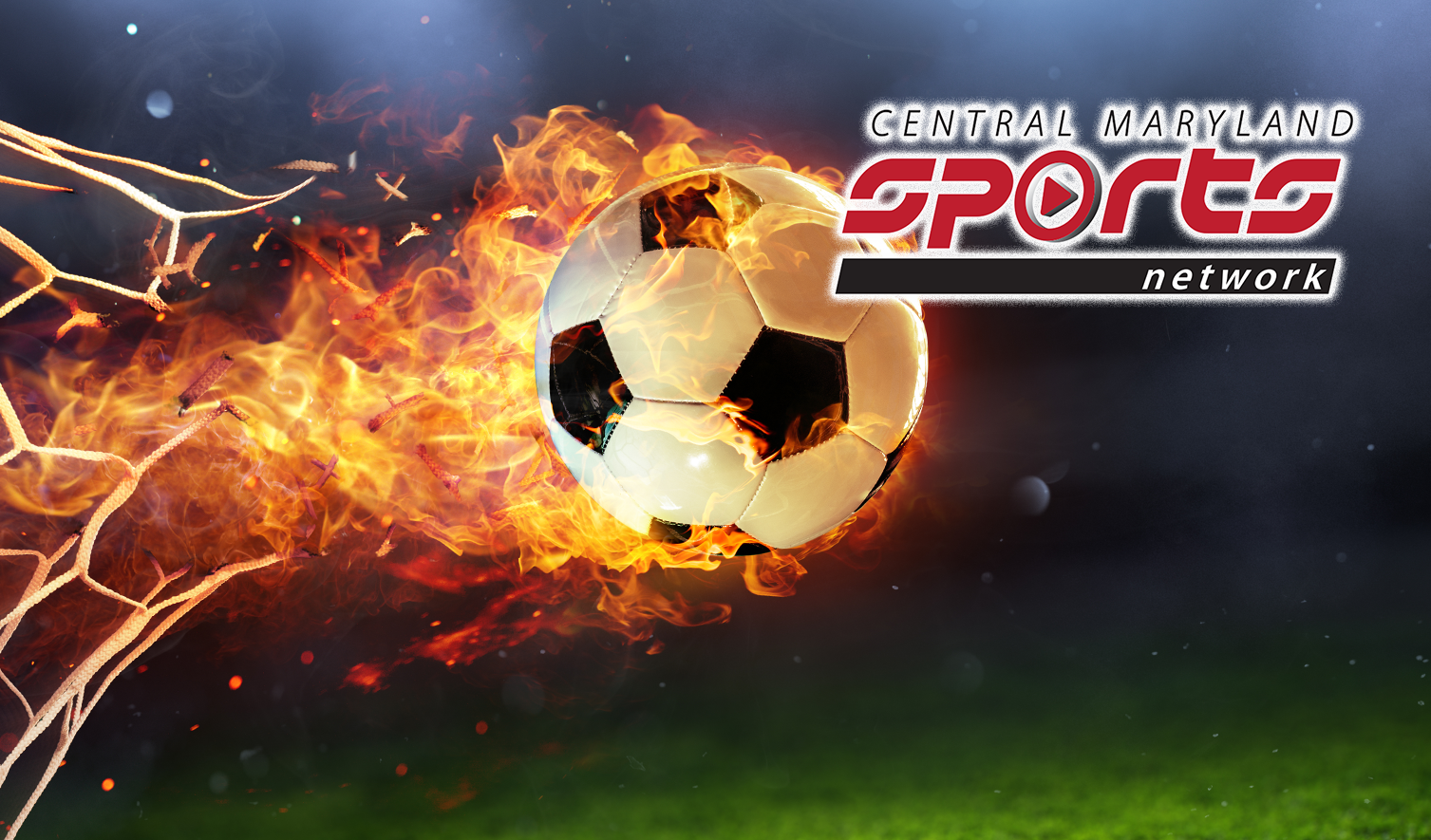 soccer ball burst flame