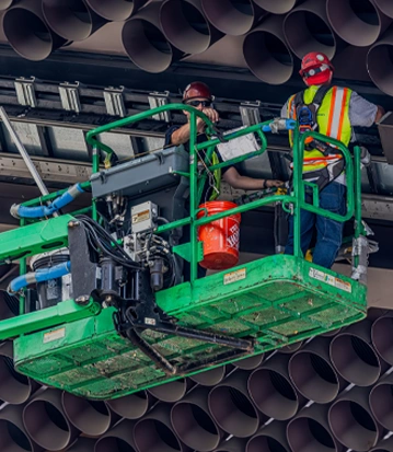 High Reach & Overhead Dust Control