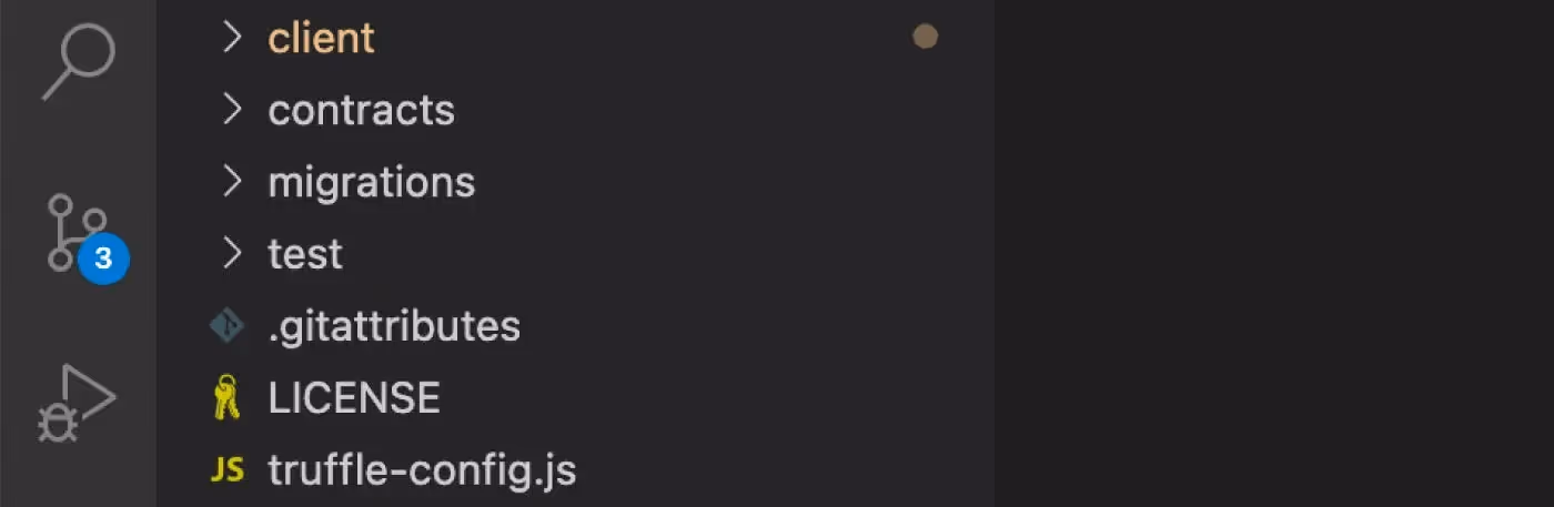 Truffle project structure