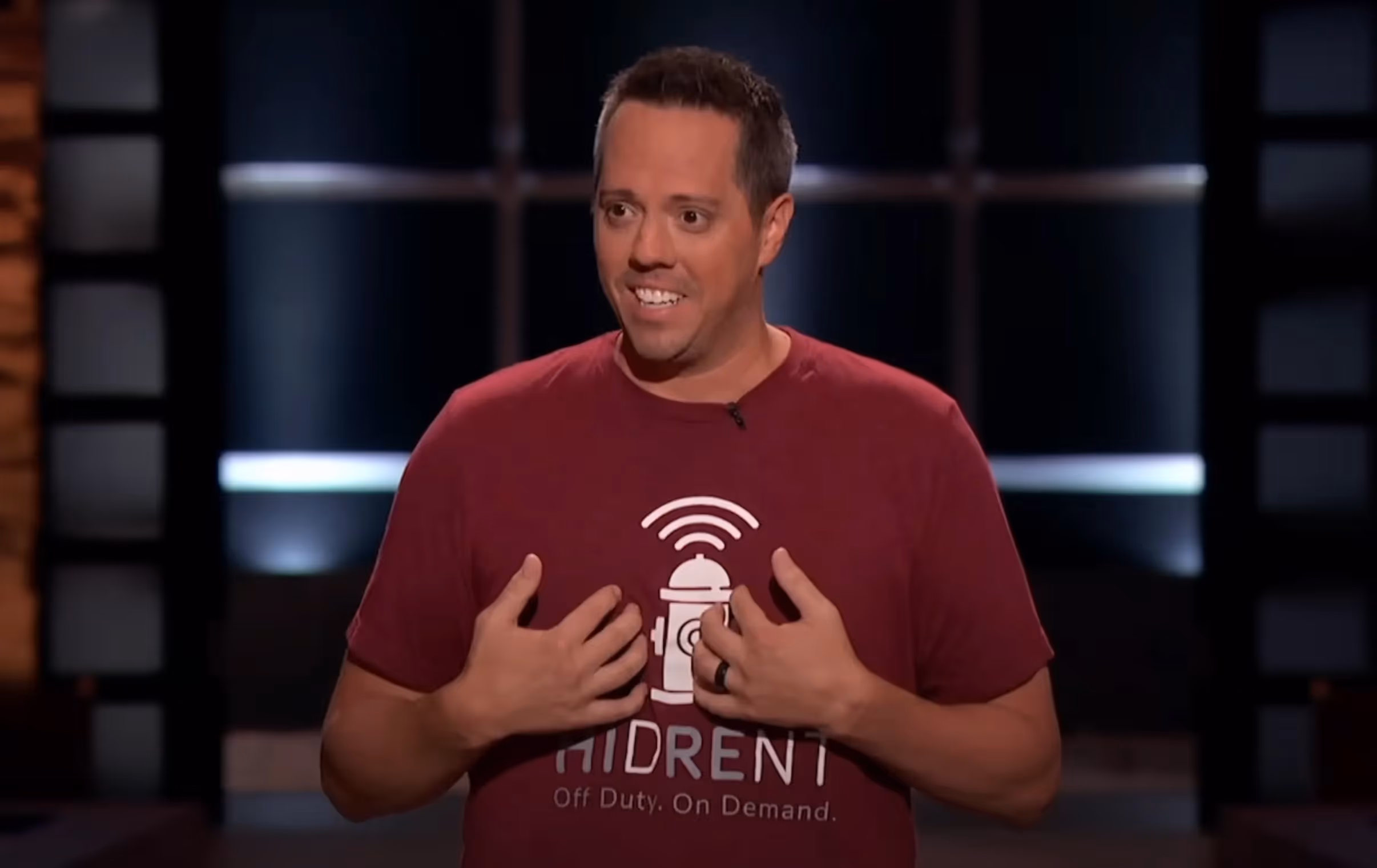 Image of Hidrent Founder & CEO at SharkTank