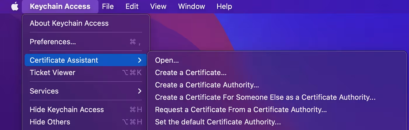 Keychain Access