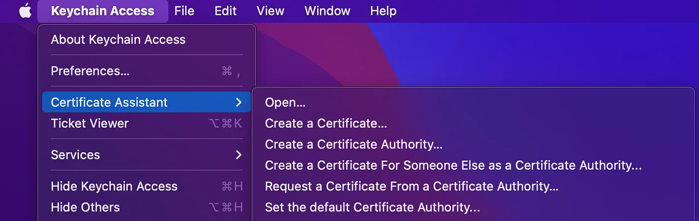 Keychain Access
