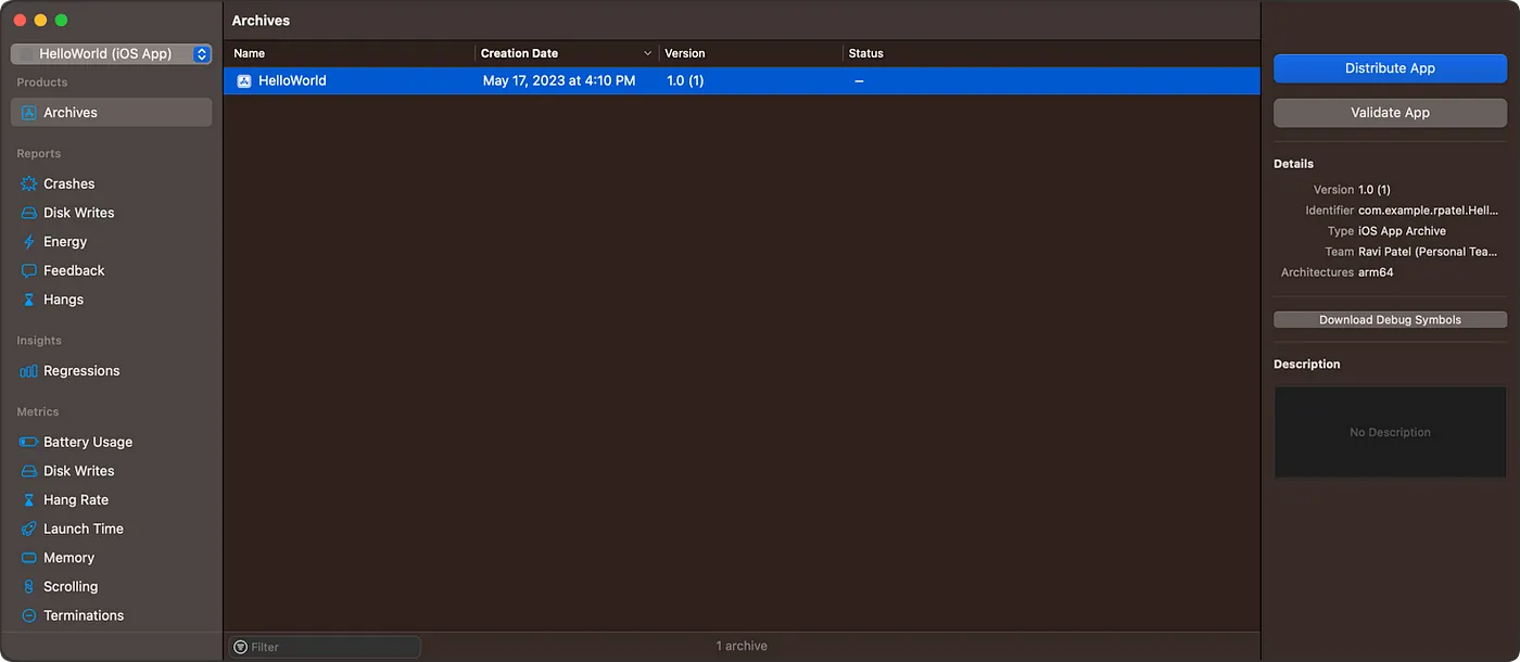 iOS Builds: Successful