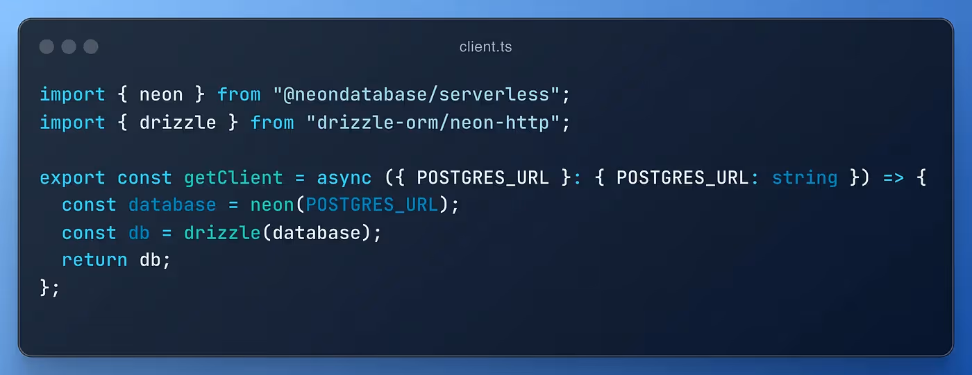 Client code