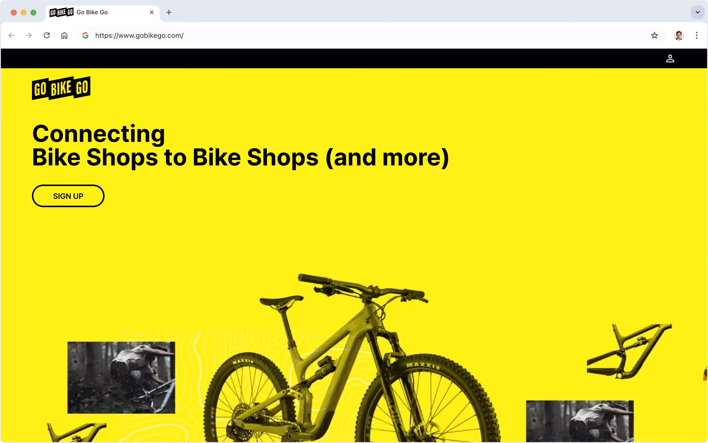 Go Bike Go website