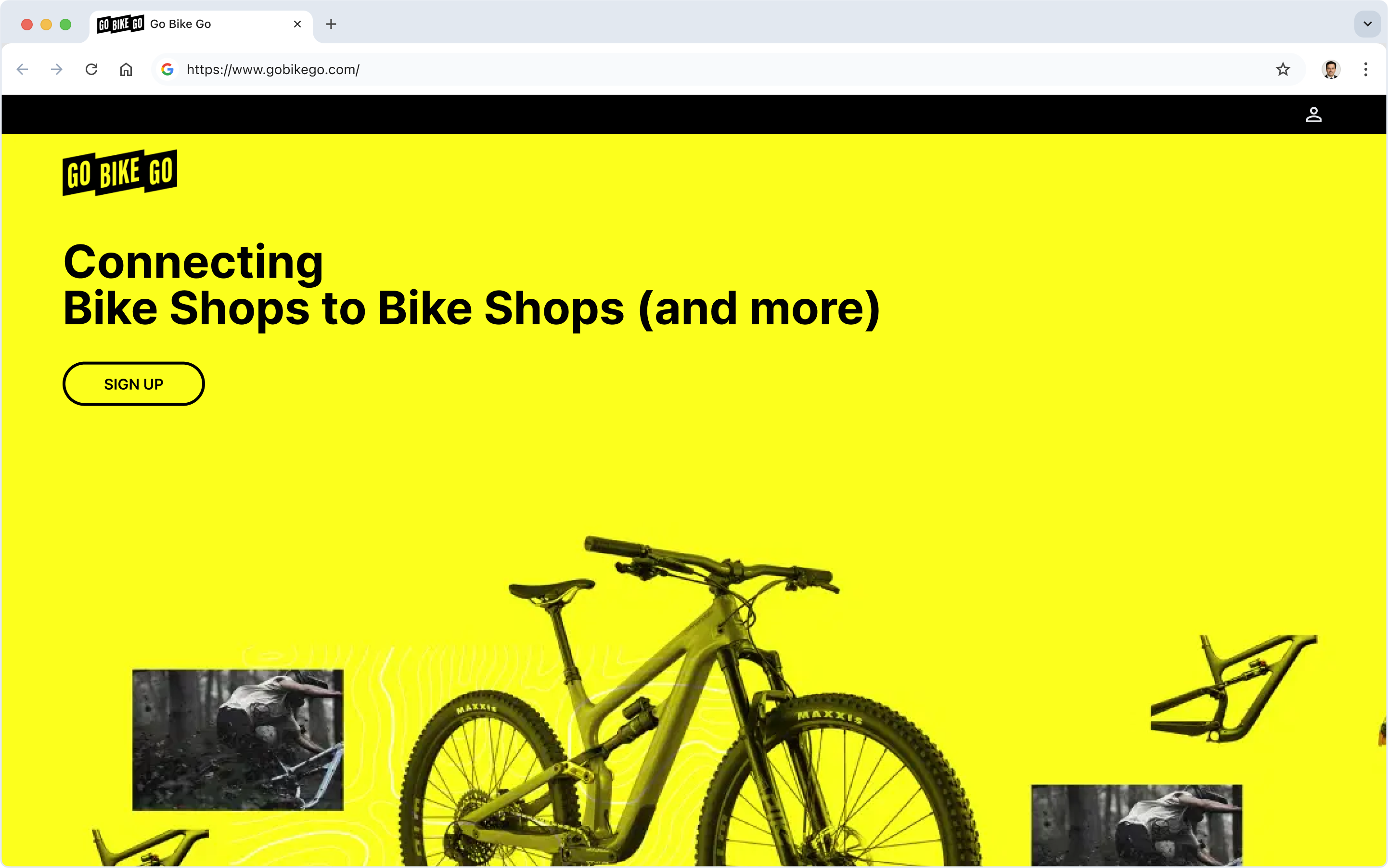 Go Bike Go website